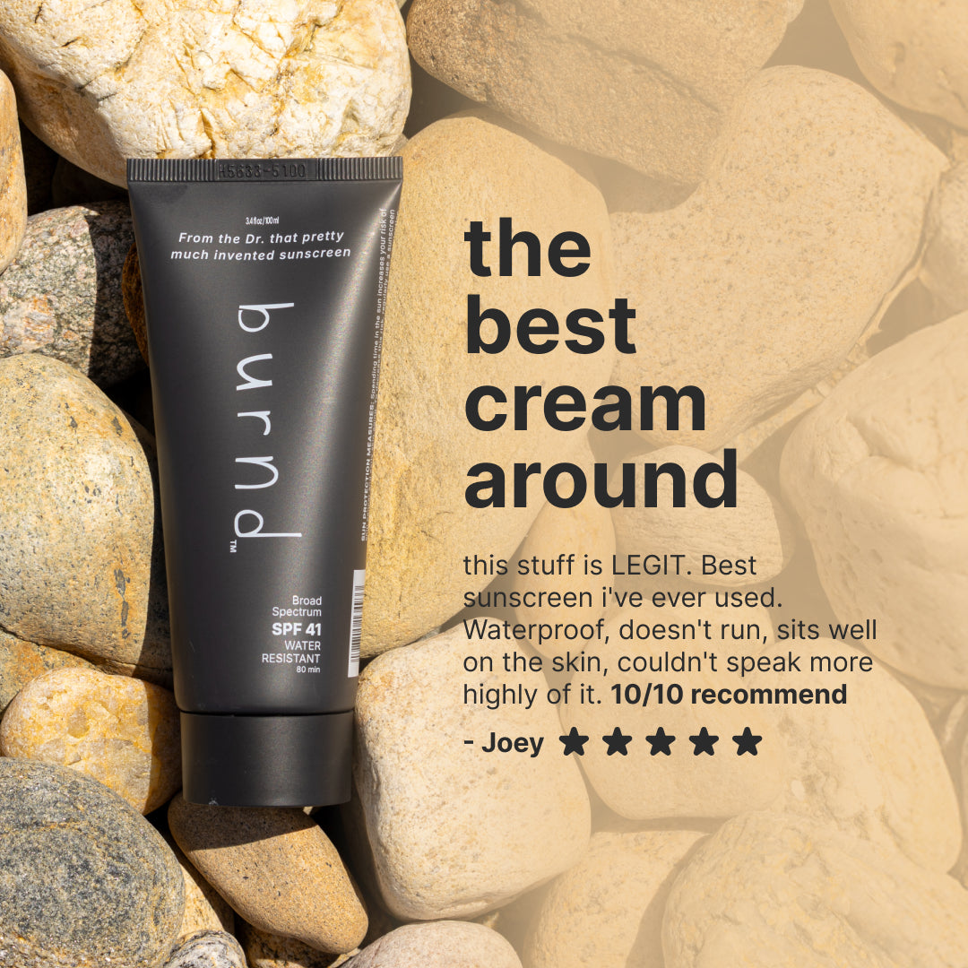 Why burnd SPF 41 Sunscreen?