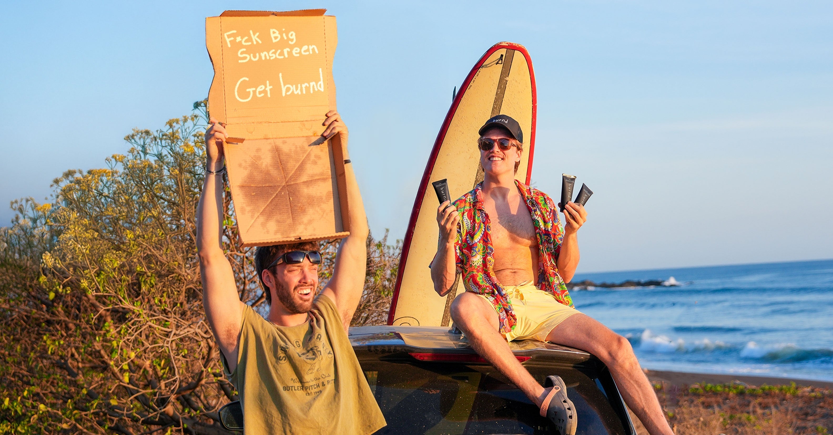 Burnd Versus "Big Sunscreen"