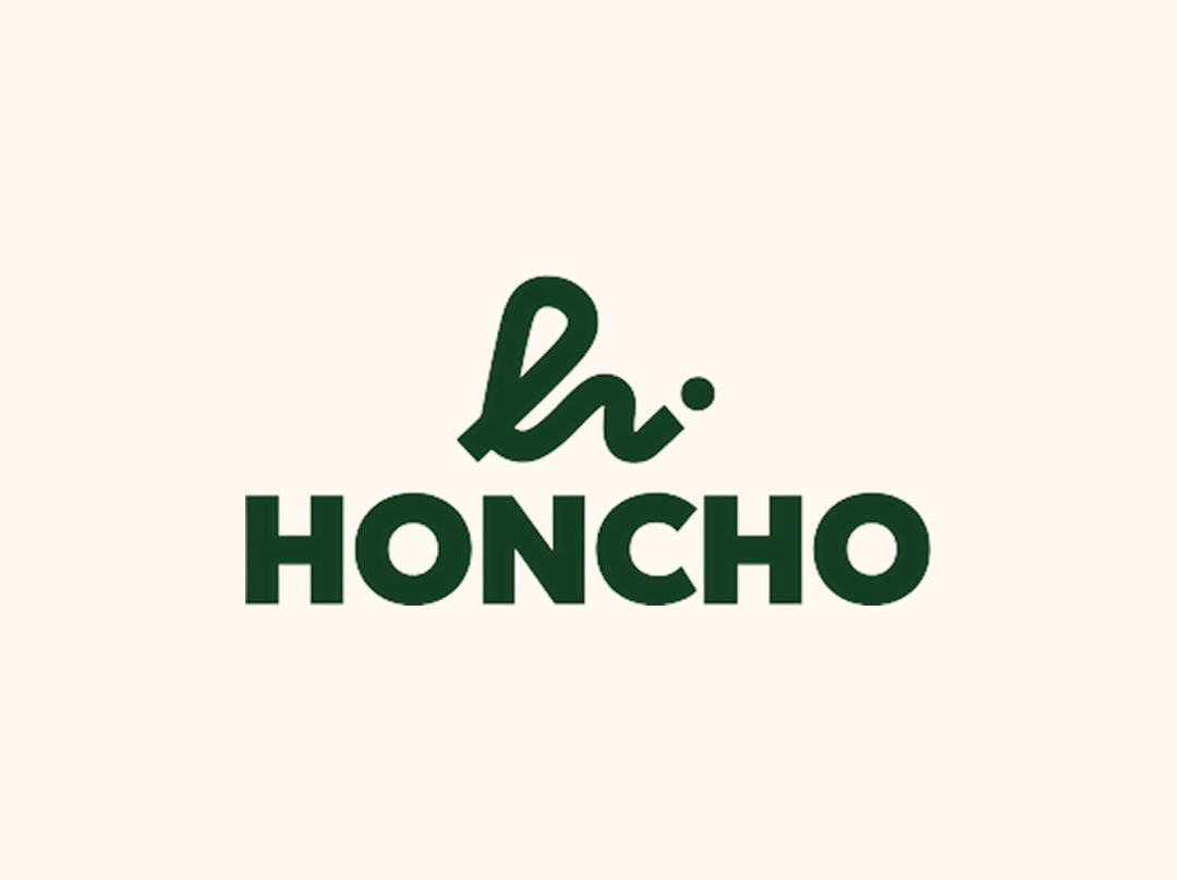 Honcho logo in green on a white background
