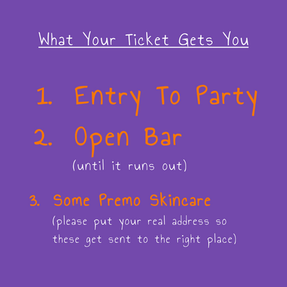 Halloween 25 Ticket