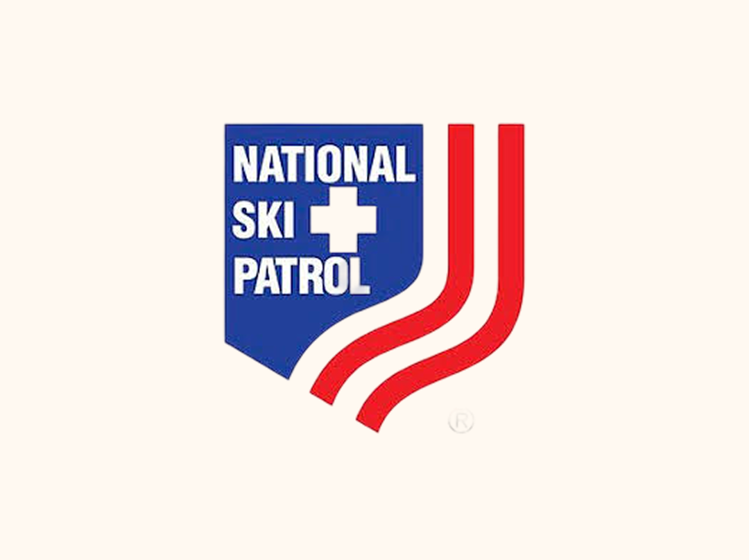National Ski Patrol logo on a white background