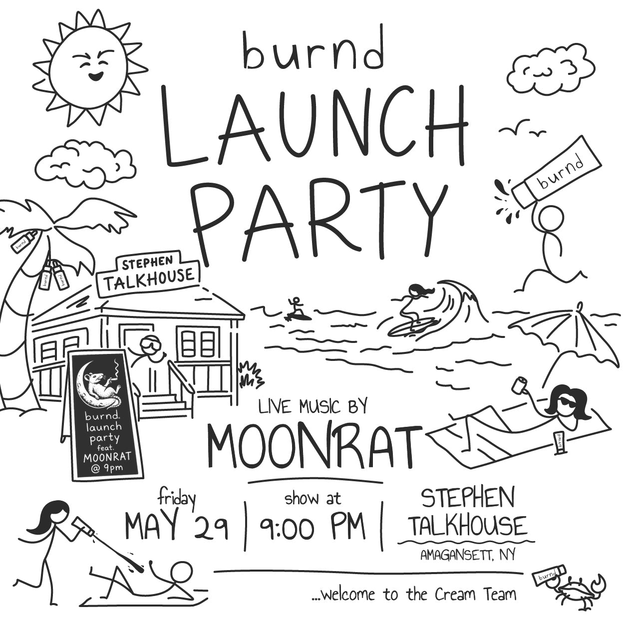 Talkhouse x burnd Launch Party