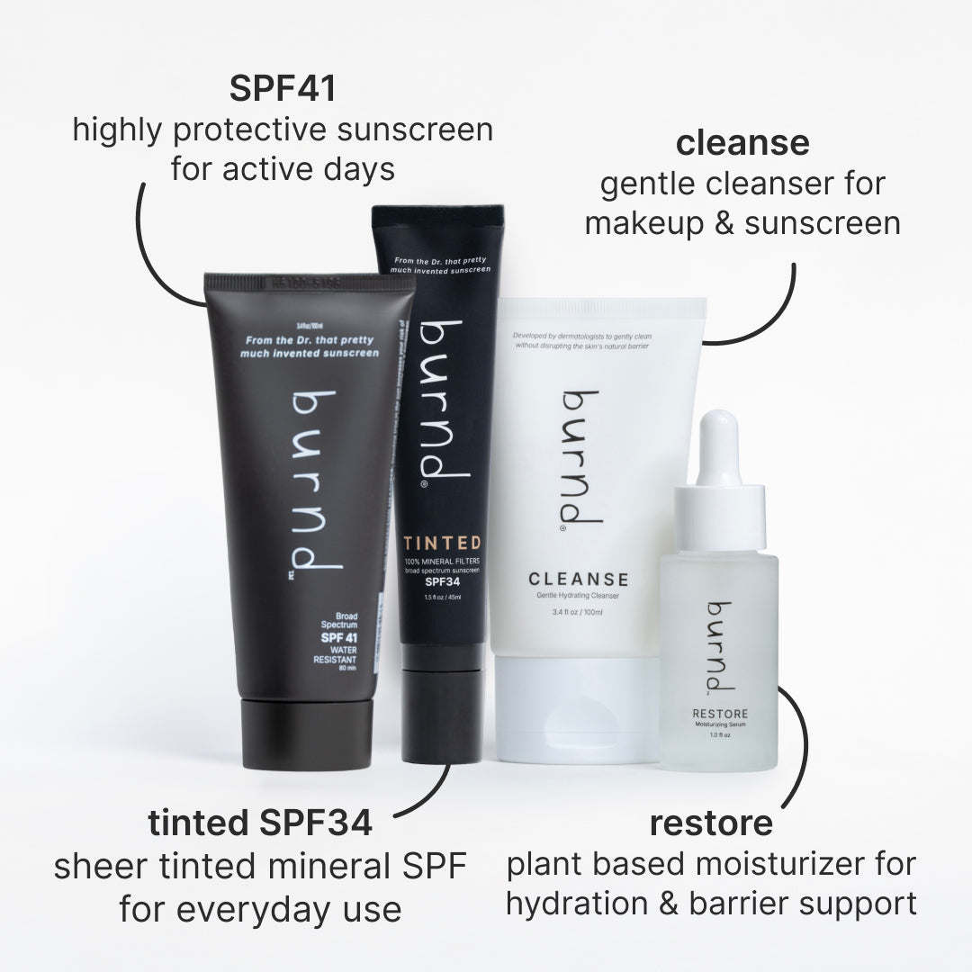 the outside routine + tinted