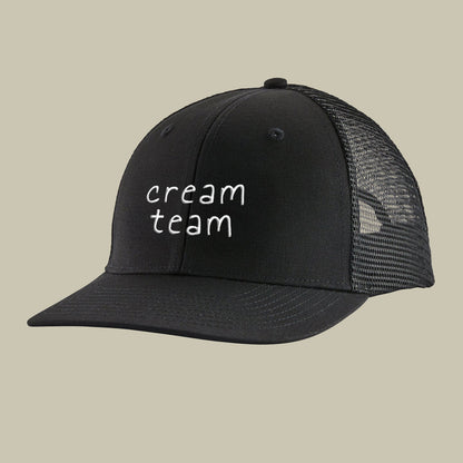 cream team trucker