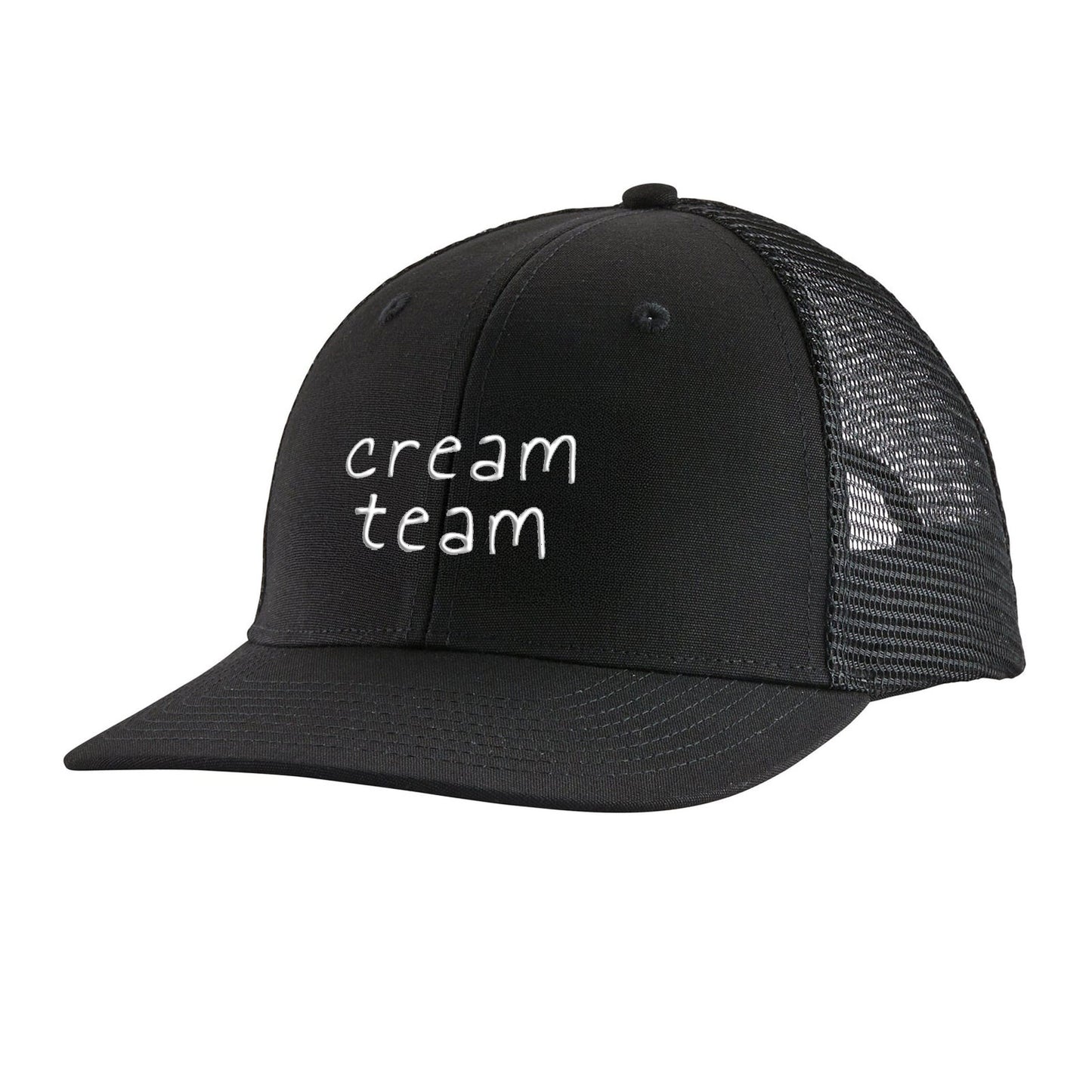 cream team trucker