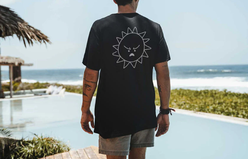 the angry sun tee